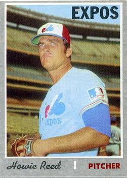 #548 Howie Reed - Montreal Expos - 1970 Topps Baseball