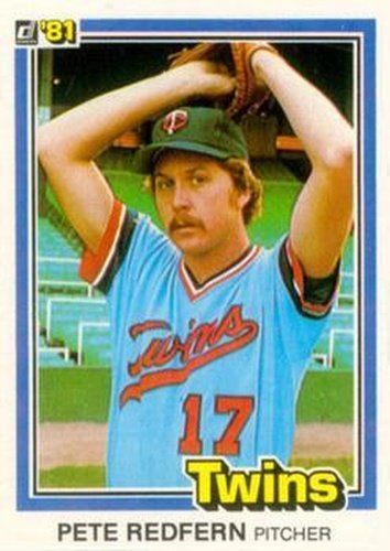 #548 Pete Redfern - Minnesota Twins - 1981 Donruss Baseball
