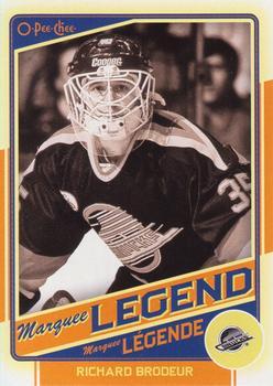 #548 Richard Brodeur - Vancouver Canucks - 2012-13 O-Pee-Chee Hockey