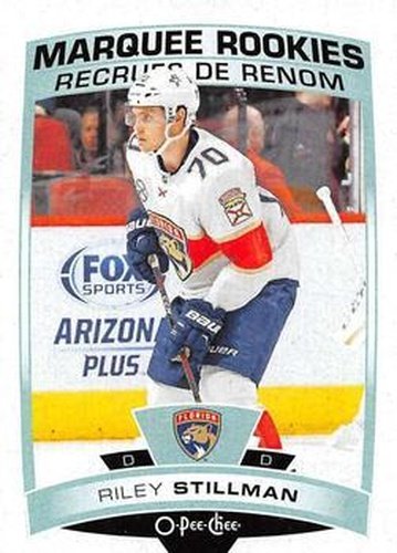 #548 Riley Stillman - Florida Panthers - 2019-20 O-Pee-Chee Hockey