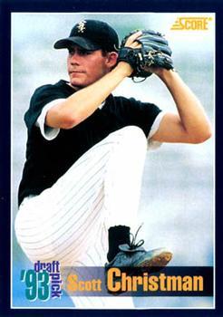 #548 Scott Christman - Chicago White Sox -1994 Score Baseball
