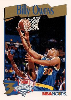 #548 Billy Owens - Golden State Warriors - 1991-92 Hoops Basketball