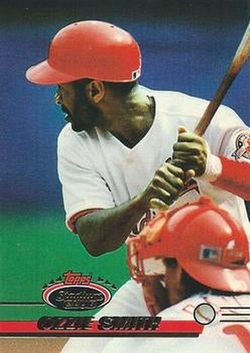 #548 Ozzie Smith - St. Louis Cardinals - 1993 Stadium Club Baseball