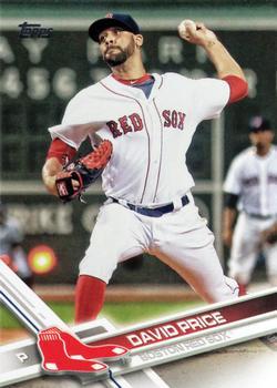 #548a David Price - Boston Red Sox - 2017 Topps Baseball