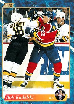 #549 Bob Kudelski - Florida Panthers - 1993-94 Score Canadian Hockey