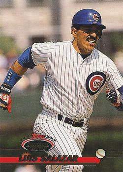 #549 Luis Salazar - Chicago Cubs - 1993 Stadium Club Baseball