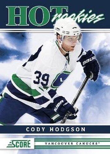 #549 Cody Hodgson - Vancouver Canucks - 2011-12 Score Hockey