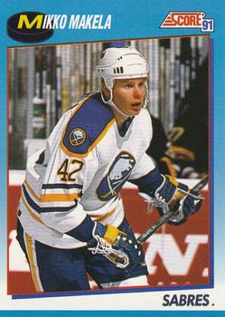 #549 Mikko Makela - Buffalo Sabres - 1991-92 Score Canadian Bilingual Hockey