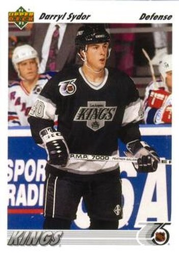 #549 Darryl Sydor - Los Angeles Kings - 1991-92 Upper Deck Hockey