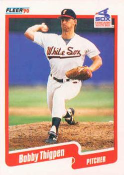 #549 Bobby Thigpen - Chicago White Sox - 1990 Fleer USA Baseball