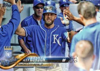 #549 Alex Gordon - Kansas City Royals - 2018 Topps Baseball