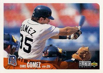 #549 Chris Gomez - Detroit Tigers - 1996 Collector's Choice Baseball