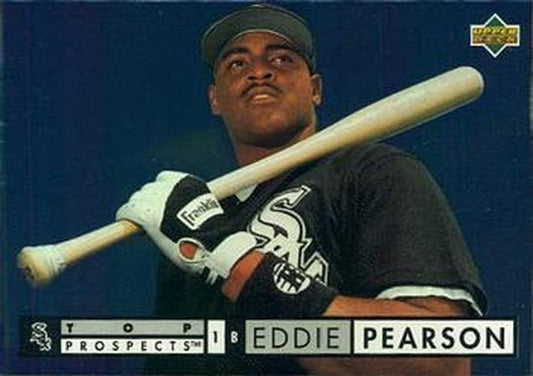 #549 Eddie Pearson - Chicago White Sox - 1994 Upper Deck Baseball