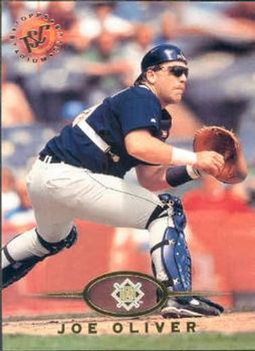 #549 Joe Oliver - Milwaukee Brewers - 1995 Stadium Club Baseball