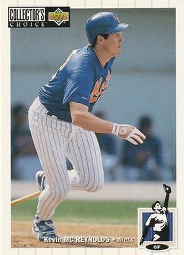 #549 Kevin McReynolds - New York Mets - 1994 Collector's Choice Baseball