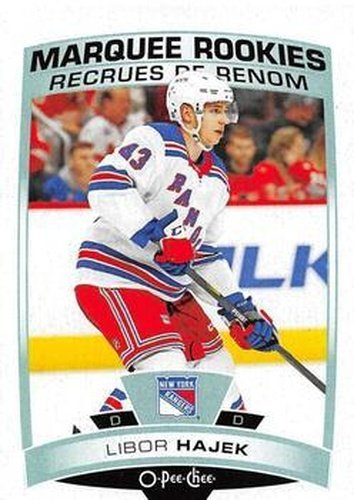 #549 Libor Hajek - New York Rangers - 2019-20 O-Pee-Chee Hockey