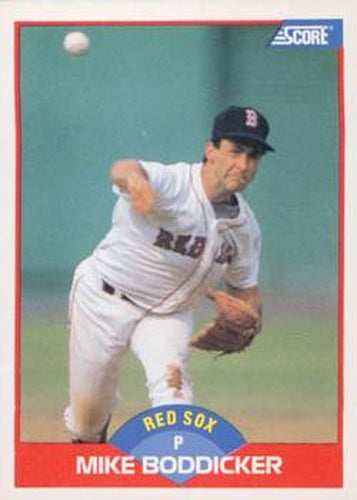 #549 Mike Boddicker - Boston Red Sox - 1989 Score Baseball