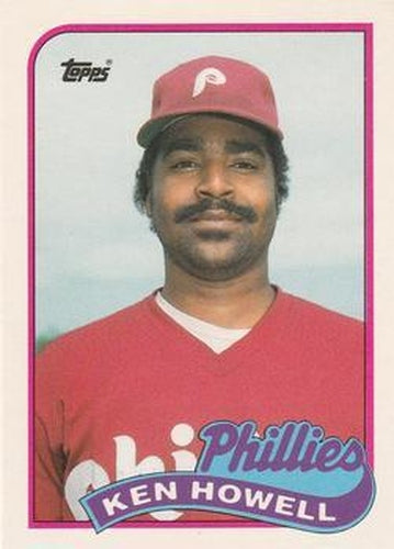 #54T Ken Howell - Philadelphia Phillies - 1989 Topps Traded Baseball