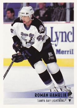 #54 Roman Hamrlik - Tampa Bay Lightning - 1994-95 O-Pee-Chee Premier Hockey