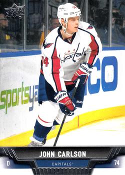 #54 John Carlson - Washington Capitals - 2013-14 Upper Deck Hockey
