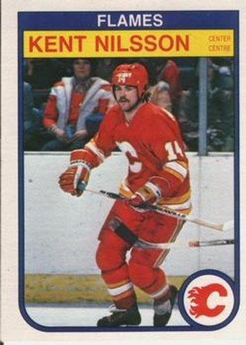 #54 Kent Nilsson - Calgary Flames - 1982-83 O-Pee-Chee Hockey