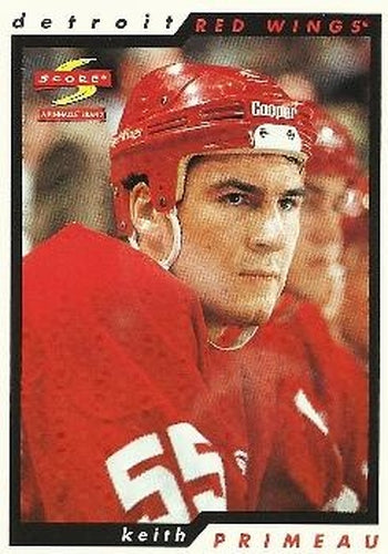 #54 Keith Primeau - Detroit Red Wings - 1996-97 Score Hockey