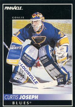 #54 Curtis Joseph - St. Louis Blues - 1992-93 Pinnacle Canadian Hockey