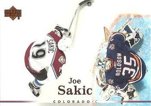 #54 Joe Sakic - Colorado Avalanche - 2007-08 Upper Deck Hockey
