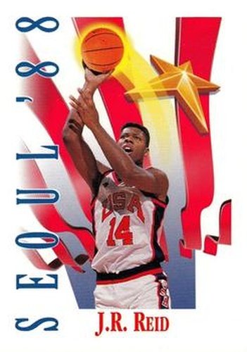 #554 J.R. Reid - USA - 1991-92 SkyBox Basketball