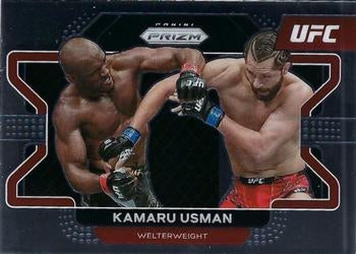 #54 Kamaru Usman - 2022 Panini Prizm UFC MMA