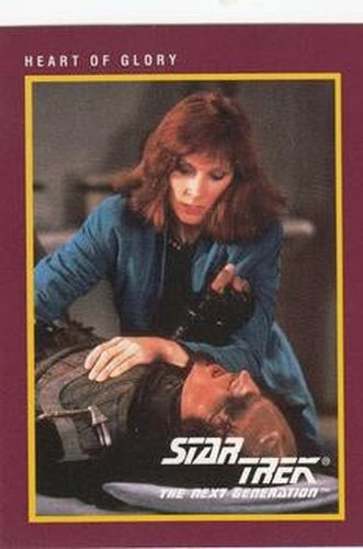 #54 Heart of Glory - 1991 Impel Star Trek 25th Anniversary
