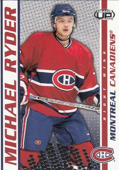 #54 Michael Ryder - Montreal Canadiens - 2003-04 Pacific Heads Up Hockey