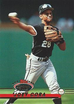 #54 Joey Cora - Chicago White Sox - 1993 Stadium Club Baseball