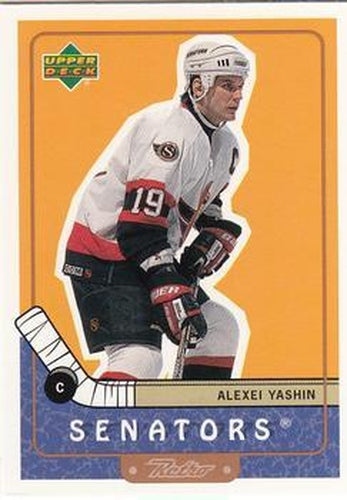 #54 Alexei Yashin - Ottawa Senators - 1999-00 Upper Deck Retro Hockey