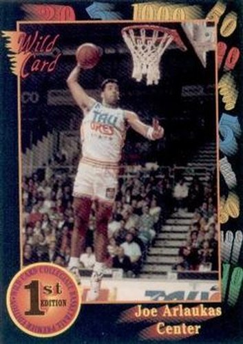 #54 Joe Arlauckas - Niagara - 1991-92 Wild Card Basketball