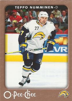 #54 Teppo Numminen - Buffalo Sabres - 2006-07 O-Pee-Chee Hockey