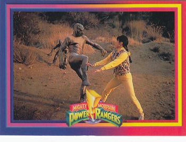 #54 Power Block - 1994 Collect-A-Card Power Rangers