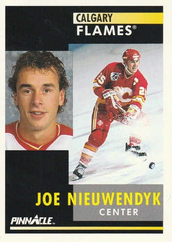 #54 Joe Nieuwendyk - Calgary Flames - 1991-92 Pinnacle Hockey