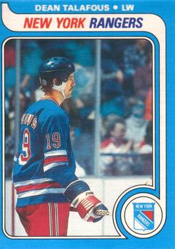 #54 Dean Talafous - New York Rangers - 1979-80 O-Pee-Chee Hockey