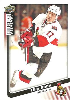 #54 Filip Kuba - Ottawa Senators - 2009-10 Collector's Choice Hockey