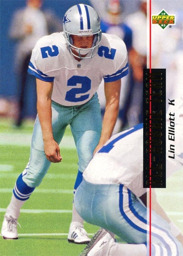 #54 Lin Elliott - Dallas Cowboys - 1993 Upper Deck Football
