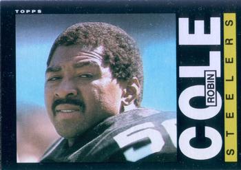 #354 Robin Cole - Pittsburgh Steelers - 1985 Topps Football