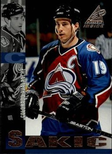 #54 Joe Sakic - Colorado Avalanche - 1997-98 Pinnacle Inside Hockey
