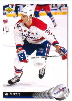 #54 Al Iafrate - Washington Capitals - 1992-93 Upper Deck Hockey