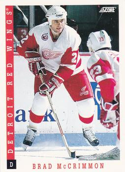 #54 Brad McCrimmon - Detroit Red Wings - 1993-94 Score Canadian Hockey