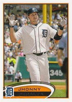 #54 Jhonny Peralta - Detroit Tigers - 2012 Topps Baseball