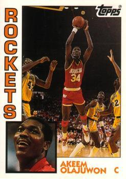 #54 Akeem Olajuwon - Houston Rockets - 1992-93 Topps Archives Basketball