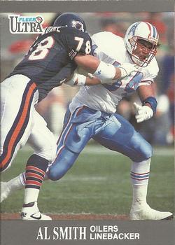 #54 Al Smith - Houston Oilers - 1991 Ultra Football
