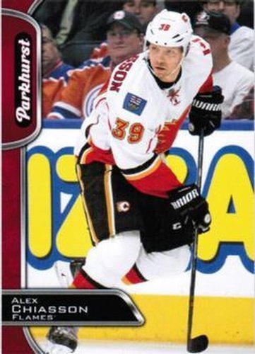 #54 Alex Chiasson - Calgary Flames - 2016-17 Parkhurst - Red Hockey