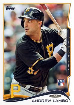 #54 Andrew Lambo - Pittsburgh Pirates - 2014 Topps Baseball